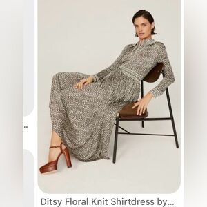 Tory Burch Ditsy Floral Shirtdress